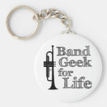 TrumpetmusikbandGeek Nyckel Ring