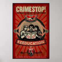 Tryck 1984 för INGSOC Thoughtcrime Posters