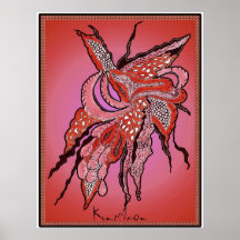 TRYCK "FÖR KORALLREV" GICLEE POSTERS