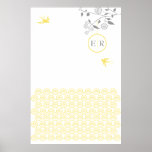 Tryck för ringblommaPhotobooth bakgrund Print