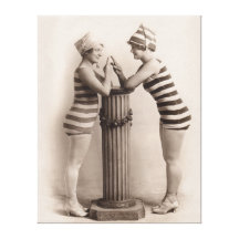 Tryck för vintagebaddräktkanfas - 1780186.jpg kanvastryck