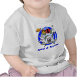 Tshirt för födelsedag för personligrymden 1st t-shirt