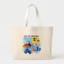 Tshirts och gåvor för födelsedag för ungekonstrukt tote bags