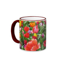 Tulpan på en mugg