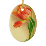 Tulpankonst vid den Catherine Klein prydnaden julgransprydnader
