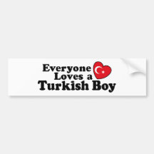 Turkisk pojke bildekaler