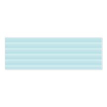 TurkosblåttStripes. Visitkort
