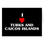 TURKS AND CAICOS ISLANDS HÄLSNINGS KORT