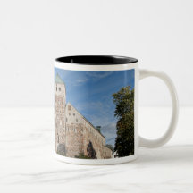 Turku Finland, forntida Turun Linna slott, a Mugg