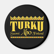Turku Finland magnet Kylskåpmagneter