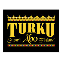 Turku Finland vykort