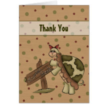 Turtles Rock Thank You Card