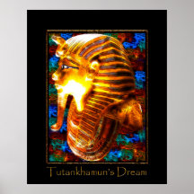 TUTANKHAMUNS DRÖM- konstaffisch