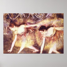 Två dansare av Edgar Degas Print