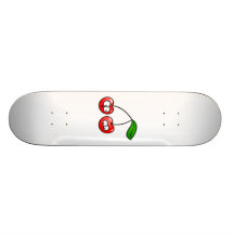 Två körsbär skateboard