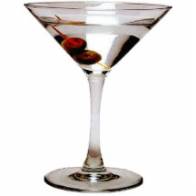 Två olove martini, skulpterad keychain cut out