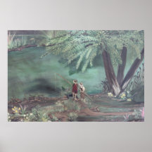Två pojkar borta Fishin Posters