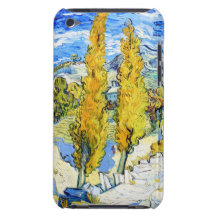 Två Poplars på en backe Vincent Van Gogh iPod Touch Hud