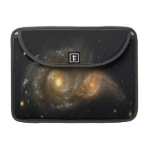 Två spiral galaxer kolliderar Macbook Pro 13" slee Sleeve För MacBook Pro