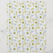 Tvåsidig Ribbit Scrapbook Full Färg Flygblad