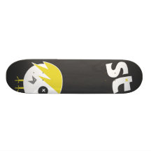 Twee monster för ST - den Mike skridskon stiger om Anpassningsbara Skateboard