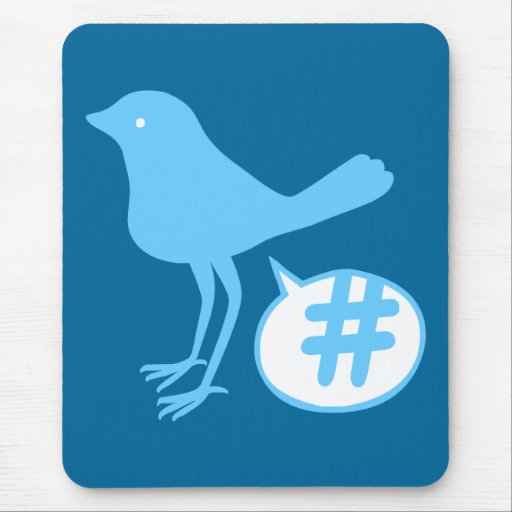 Tweet en pölsa Mousepad Mus Mattor