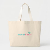 tweetheart tote bag