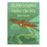 Twenty Thousand Leagues Under the Sea-Jules Verne Cartes Postales