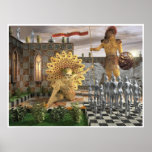 Tyrannisera och Andromache Print