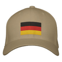 Tysk flagga broderat lock broderad baseball keps