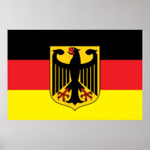 Tysk flaggaaffisch
