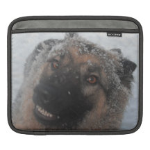 Tysk herde för ipad sleeve i le för snö