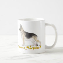 Tysk herde, hund älskare Galore! Kaffe Kopp
