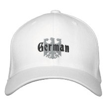 Tysk örn broderat lock hatt