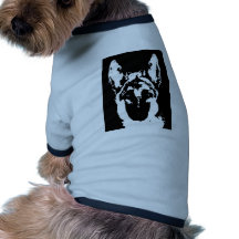 Tyska herdegåvor - älsklings- bekläda djur tee shirt