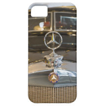 Tyskland Baden-Wurttemberg, Stuttgart. Mercedes iPhone 5 Fodral