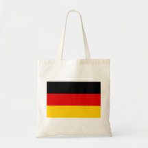 Tyskland flagga tote bags