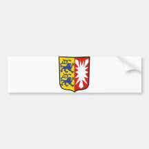 Tyskland för vapensköldSchleswig-Holstein officiel Bildekaler