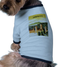 Tyskland T-shirt För Husdjur