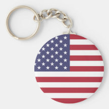 U.S.A. Flagga Nyckel Ring