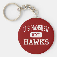 U S Hanshew - hökar - mittet - ankring Alaska Nyckel Ring