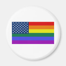 U.S. Lesbisk glad bisexuell Transgenderflagga Magnet För Kylskåp