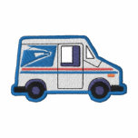 U.s. Posta lastbilen