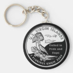 U.S. VIRGIN ISLANDS NYCKEL RING