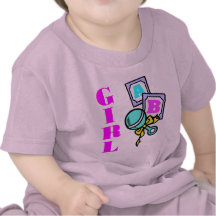 UBaby flicka Tee Shirts