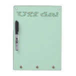 Uff da! Den torra raderingen stiger ombord Whiteboardtavlor