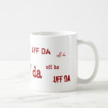 uff da kaffe kopp
