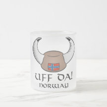Uff Da! Norge Kaffe Koppar