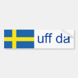 Uff Da sverige Bildekaler