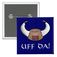 Uff Da! Viking hatt Nål